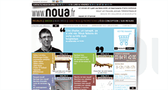Desktop Screenshot of noua.fr